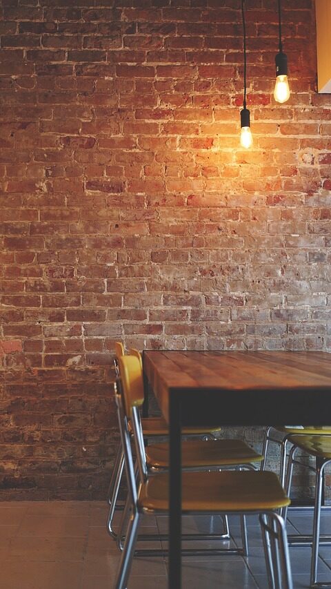 brick wall, chairs, furniture-1834784.jpg